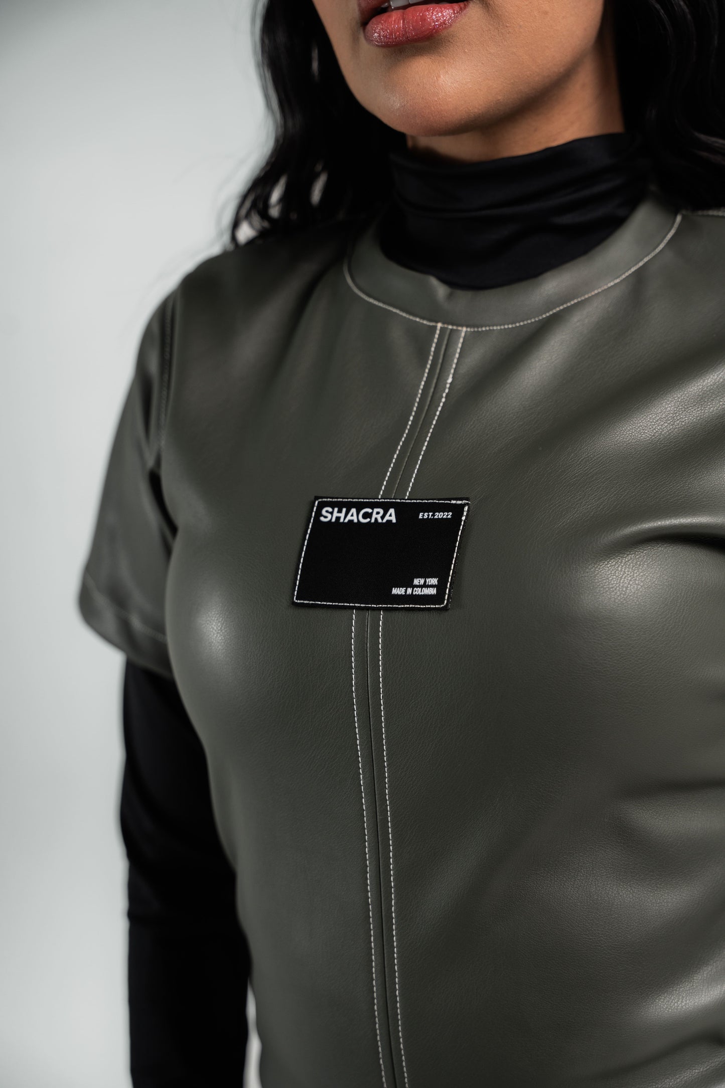 MILÁN FOR HER OLIVE GREEN