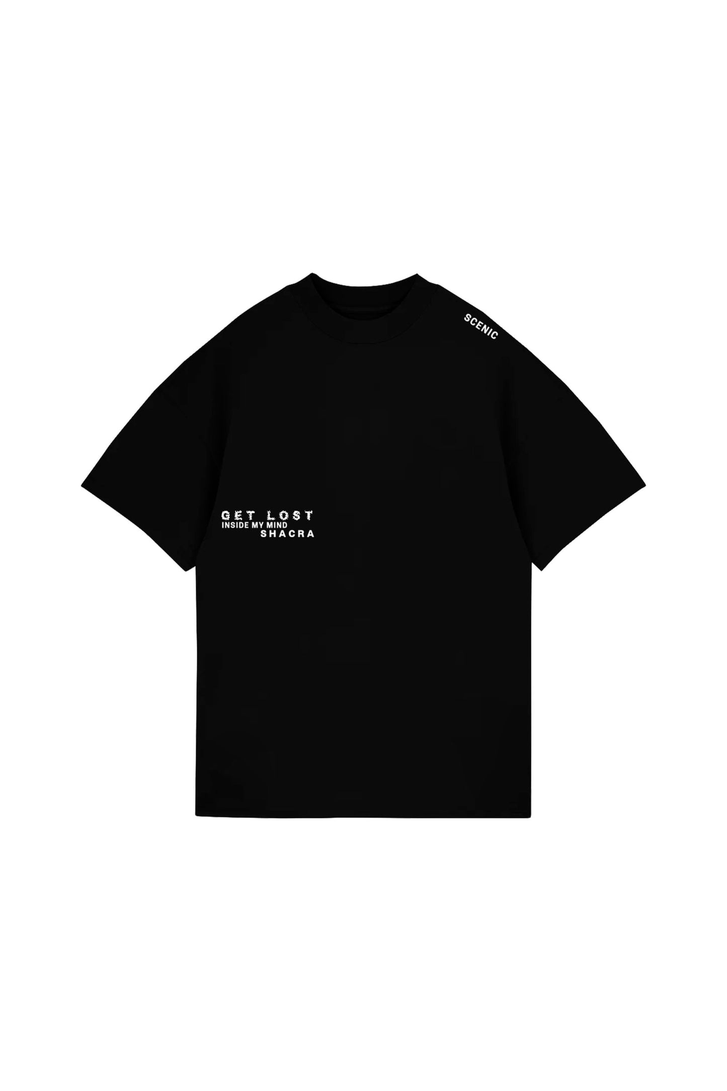 Basketball t-shirt graphic with motivational text, featuring black color and modern streetwear style, designed for casual fashion and youth culture.