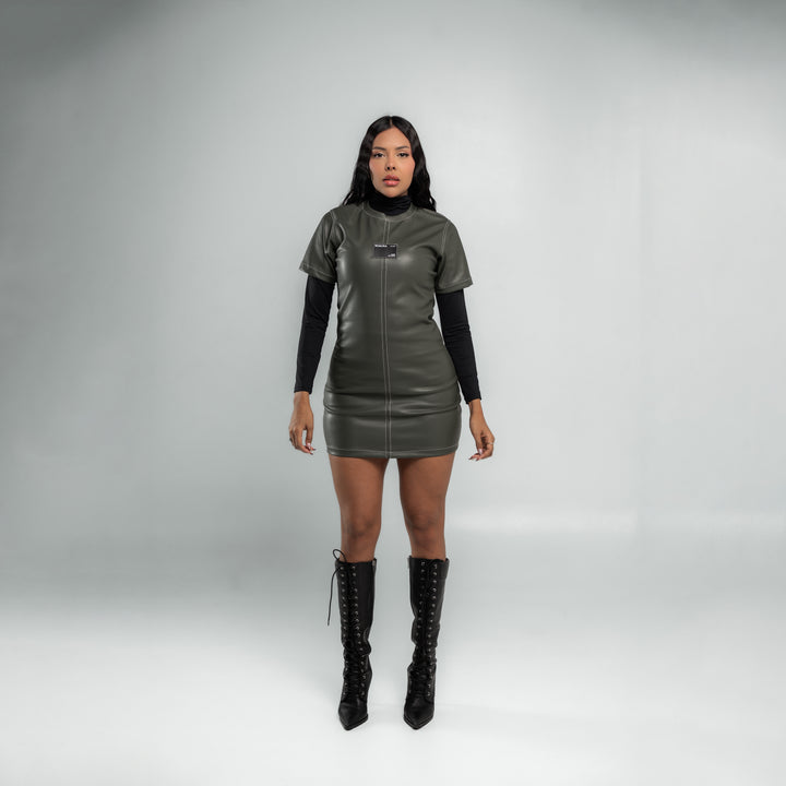 MILÁN FOR HER OLIVE GREEN