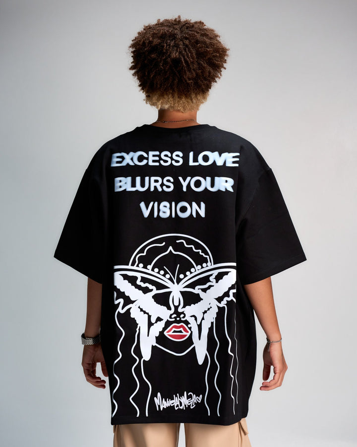 Bold graphic T-shirt featuring inspirational message and artistic illustration for empowering fashion and self-expression. Stylish design from Shacra by Shacrabyisacar.